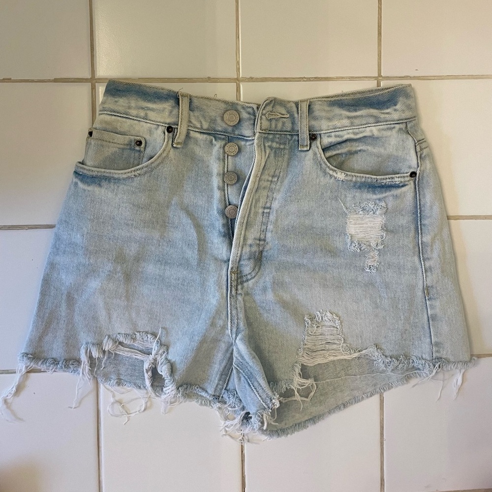 PacSun Light Blue Jean Shorts Size 24